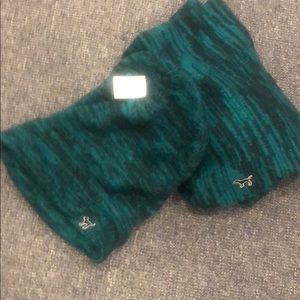 Pink Victoria secret hat and scarf